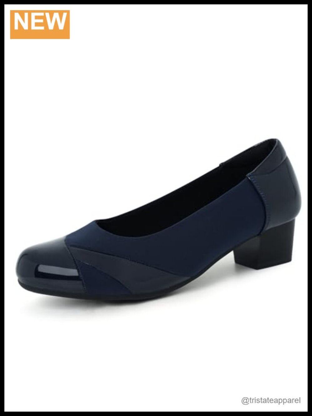 Women's Orthopedic Slip On Loafers Low Heel Bunion Dress Shoes Comfort Pumps